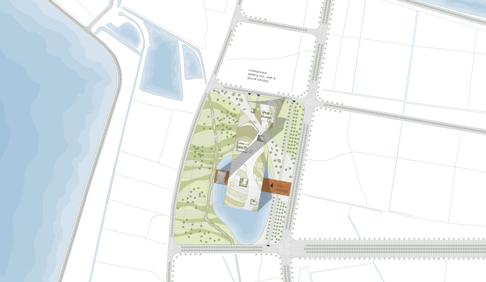 Wettbewerb - Shanxi Television and Broadcasting Center - Fourmove Architekten